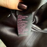 Betsey Johnson VTG Y2K Collection Black Satin Strapless Mini Dress size 8 Photo 6