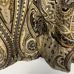 New Summum Paisley Fantasy Blazer brown tan yellow size 36 / small workwear Photo 8