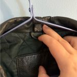 Gorgeous dark green 100% leather oversized jacket size L Size L Photo 2