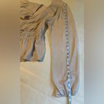 SO  Women's Elegant Cream Blouse with Waist Tie Photo 9