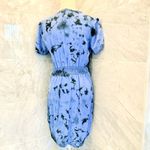 Cloth & Stone Anthropologie Womens Dress Small Liv Tie Front Mini Tie Dye Photo 2
