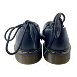 Dr. Martens NEW  Elphie II Black Lace Up Tie Pointed Toe Ballet Flats Shoes Sz 11 Photo 2