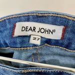 Dear John Women’s High Rise Skinny Raw Hem Denim Jean Medium Wash Size 27 EUC Photo 6