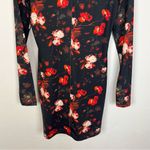 Aritzia Wilfred Fleure Floral Mini Dress Red Size XS Photo 6