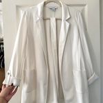 Primark Soft White Blazer with Removable Waist Tie Photo 0
