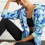 Hill House  The Allie Zip Up In Ocean Kaleidoscope Photo 0