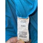 Soft Surroundings ‎ Womens Teal Blue Short Sleeve T-Shirt PS Photo 5