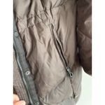 Ralph Lauren Lauren  Women's‎ Brown Down Filled Puffer Coat | Faux Fur Hood | Med Photo 3