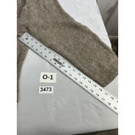 Apostrophe Womans Woman Size 2XL Brown Beige Long Sleeve Pullover Sheer Blouse Photo 6