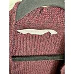 Athleta  Cardigan Women's Size Medium Plum Wool Blend Open Front Long Sleeved Photo 2