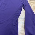 Title Nine  1/4 Zip Pullover Top Stretch Purple Size Small Training Athletic Photo 6