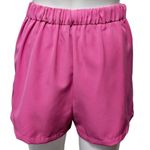 Sincerely Jules  Pink Pleated Barbiecore Pull-on Shorts Size Medium Photo 4