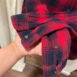 Madewell Flannel Ex Boyfriend Shirt Albion Plaid Photo 6