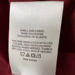 EXPRESS Off Shoulder Paisley Peasant Blouse XXS Boho Sheer Cropped Top Red Photo 4