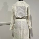 ZARA White midi wrap skirt and crop top set. size small Photo 3