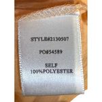 Current Air ‎ Women's Top Wide Neck Chest Smocked Boxy Fit Cantaloupe Medium NWT Photo 6