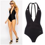 Ted Baker ππ Plunge V-neck One Piece Swimsuit NWT Photo 3