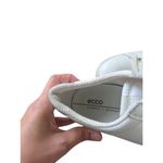 Ecco  Sneakers Size 40 White Womens Street Lite Hammered Bronze Photo 5