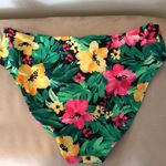 Old Navy  floral bikini bottom, tie front, size L Photo 2