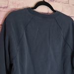 J.Crew  WHISTLER MOUNTAINS APRES SKI GRAPHIC FRONT SUNWASHED BLUE SWEATSHIRT M Photo 9