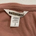 Athleta Sleeveless Tank Top Small Terracotta Brown Lightweight Lounge Activewear Photo 4