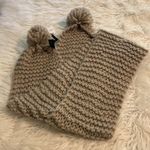 EXPRESS  Hand Knit Scarf length 86” wide 9” brand new so beautiful Photo 4