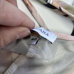 LASCANA Dress Womens 8 Navy Blue Floral Strappy Crisscross Back A Photo 5