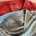 L.L.Bean Women’s M Pullover Crew Neck Short Sleeve T Shirts Red And Green Photo 9