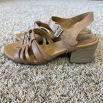 Kork-Ease Korks Kork‎ Ease Sandals Womens 8 Cilla Shoes Strappy Heel Tan Leather Comfort Photo 2