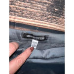 Urban Outfitters Women's Size 8 Gray Satin Straight Leg Dress Pants Photo 1