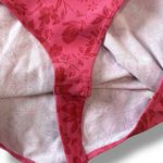 Free People Somethin Bout You Bodysuit Top Hot Pink floral NWT Spring Summer Photo 6