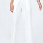 Princess Polly  White Linen Pants Photo 0