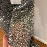 La Femme NWT  Sequined Shirred Sweetheart Neckline Trumpet Dress Size 14 Photo 4