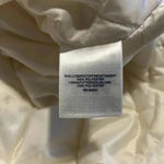 Lands End Women’s Sherpa Fleece Button Up Coat White Photo 3