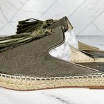 Bettye Muller  Rabat Espadrille Tassel Slides Olive Size EU 39 Photo 5