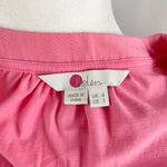 Boden USA Boden Cornelia Woven Mix Top Sleeveless Ruffle V-Neck Blouse Pink Size 2 Photo 7