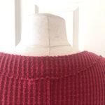 Urban Outfitters  burgundy V neck blouse SP Photo 7