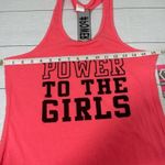 Series 8 Florescent Pink Tank Power to the Girls Size Medium Photo 4