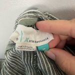 Anthropologie  Seashore Linen Blend Pants Green/White Lagenlook size 3X Photo 7