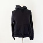 Athleta  Moonrise Open Back Hoodie in Black | Small Photo 45