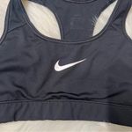 Nike  Dri-fit Swoosh Sports Bra Black size small Photo 7