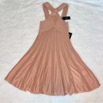 EXPRESS NWT Women’s Beige Cross Front Dress size XS Photo 2