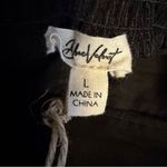 Blue Velvet black Super Wide Leg micro Corduroy Pants tiered pull on Size L NWT Size L Photo 5