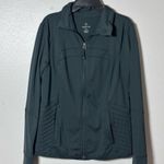 Tangerine Women Gray/Green Activewear Zip Up Jacket size M. Photo 1