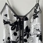 Victoria's Secret victoria’s secret black and white floral vest slip dress  Photo 2