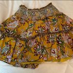 Jennifer Grace Floral Top and Skirt Yellow Size M Photo 6