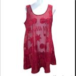 Victoria's Secret Vintage Gold Label Red Sheer Pajama Set Size Small NWT Photo 1