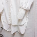 SO Women's White Button Up Shirt Photo 3
