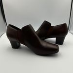 East 5th Brown Ankle Boots Womens Size 11 Memory Foam Comfort Heel Booties Photo 1