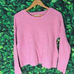 Cute / Trendy long sleeve cozy warm , casual pink rose sweater L. Arizon… Size L Photo 6
